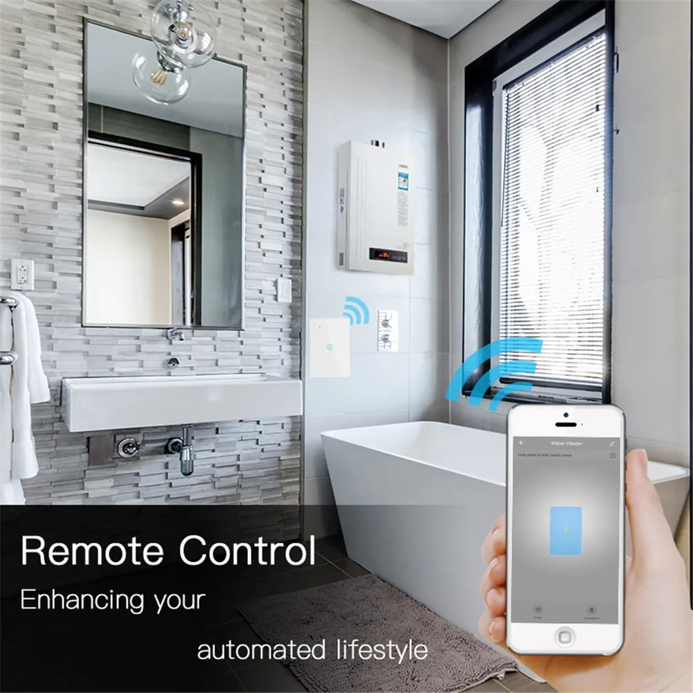 Controle cómodamente el interruptor inteligente de su caldera con la aplicación gratuita para teléfono móvil "Smart Life" sin importar dónde se encuentre