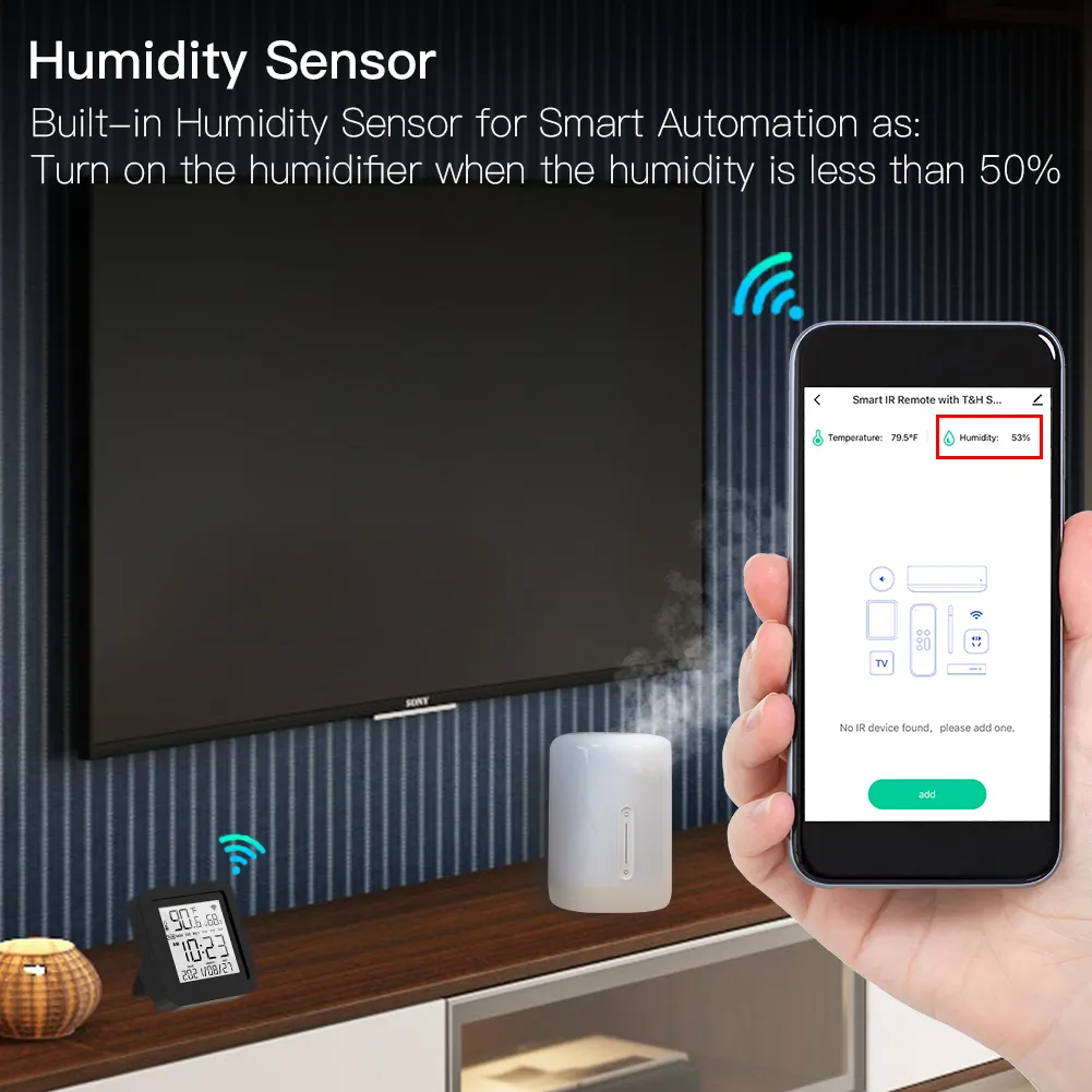 temperature and humidity sensor