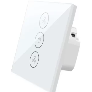 Right view of the left side of the smart fan switch