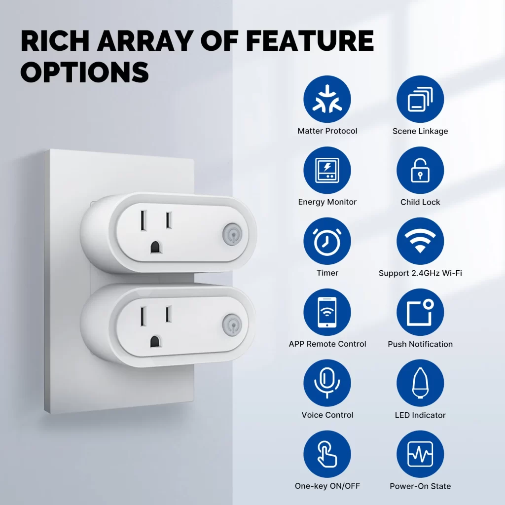 matter outdoor smart plug feature