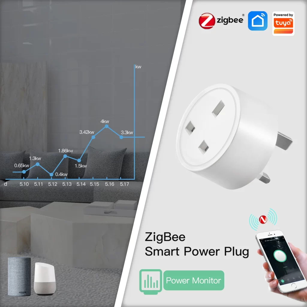 zigbee smart plug can monitor electricity usage