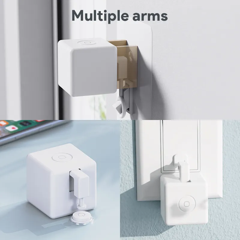 Fingerbot smart switch has multiple arms