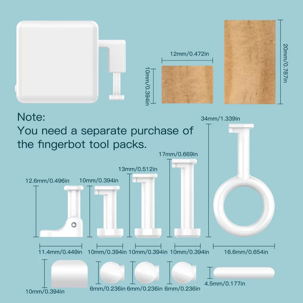 Fingerbot smart switch package list
