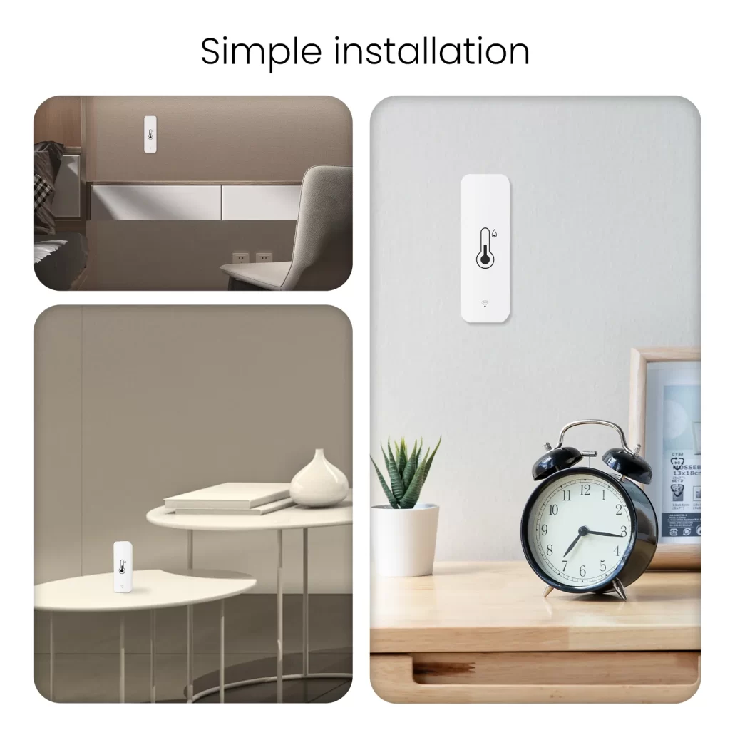 تركيب بسيط لمستشعر الرطوبة ودرجة الحرارة