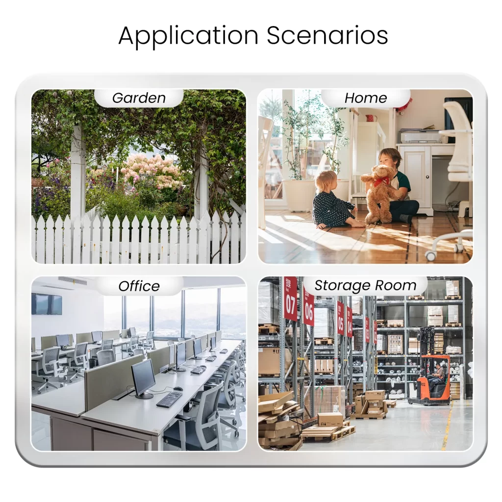 تطبيق واسع النطاق لمستشعر الرطوبة ودرجة الحرارة