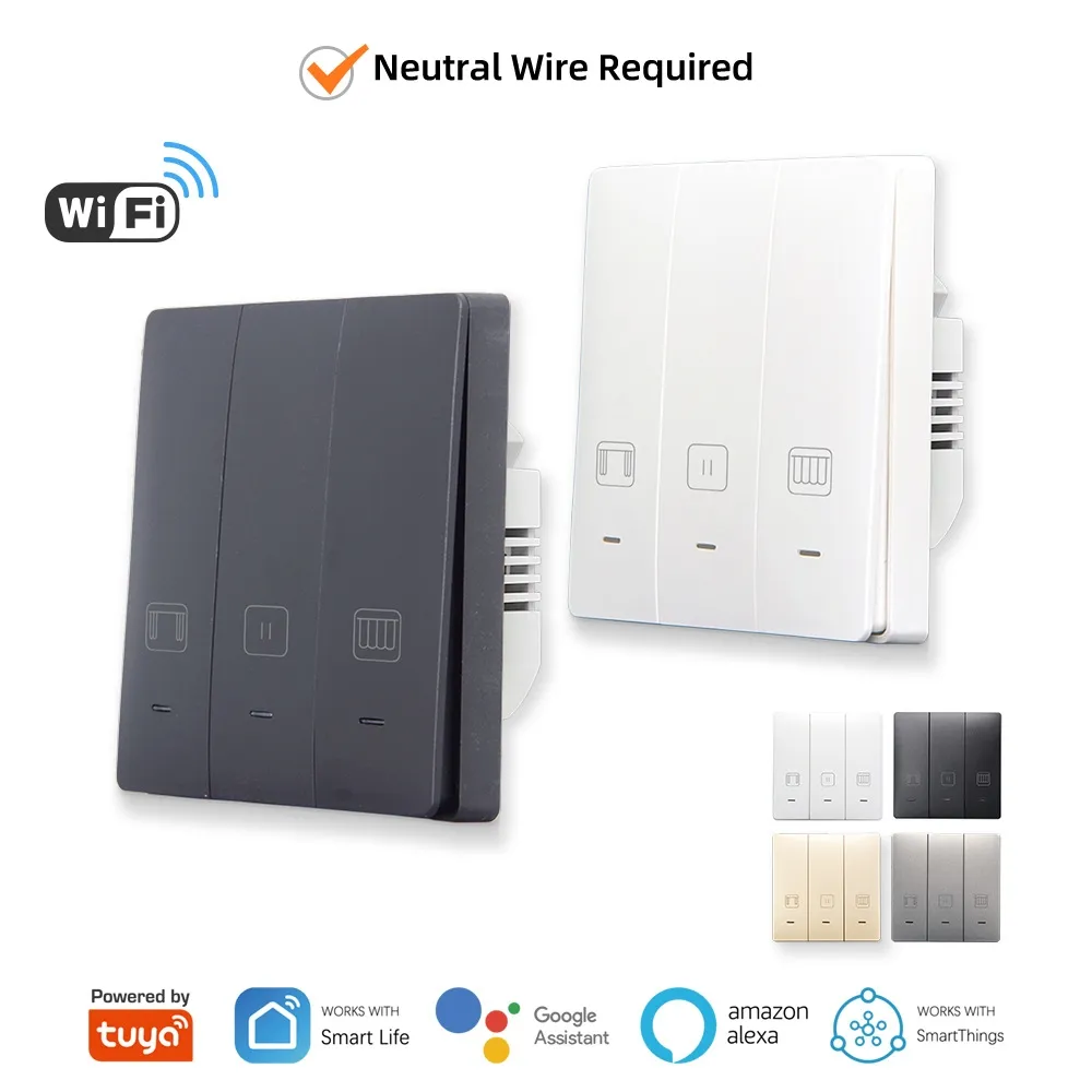 the appearance of WiFi curtain switch
