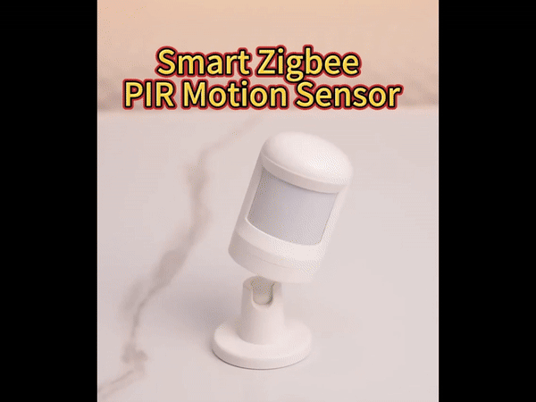 When people pass through the range of the Zigbee human presence sensor, the light turns on