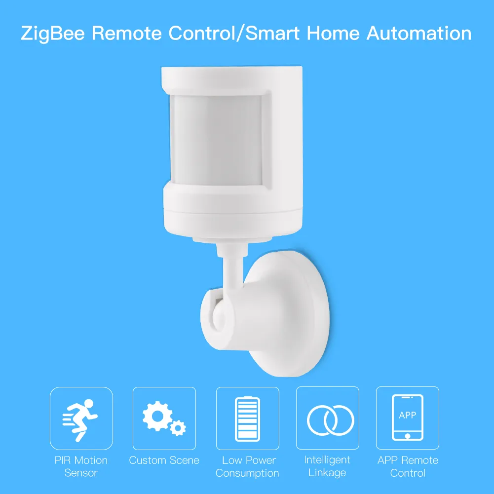 The Zigbee human presence sensor has five functions