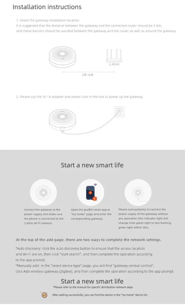 the installation steps of the tuya zigbee temperature and humidity sensor